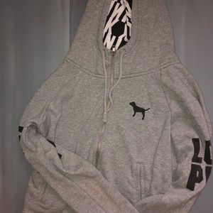 Grey hoodie from VS Pink